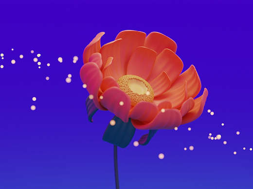 Blender-几何节点-花（作业）