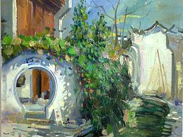 隨性寫(xiě)生 小品 油畫(huà) 插畫(huà)