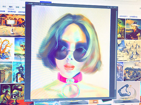 图一个小姐姐暖冬