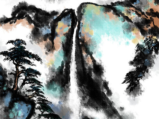 山水画