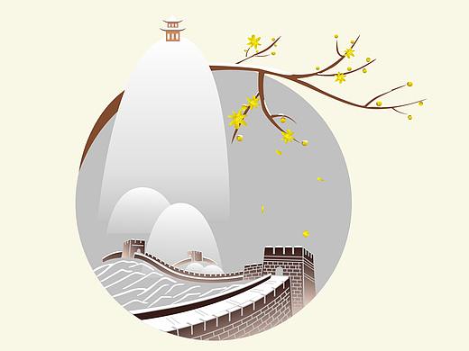 二十四节气之花信设计（个人主页-ZMjAwNzQzNjQ=） - 图案 - 站酷设计师江小帆大装不下原创素材 - 站酷ZCOOL