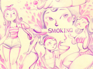 YY的速写本—2014年9月-12月 