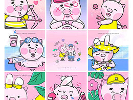 兔子豬Maomao和豬頭Ｋ情侶頭像