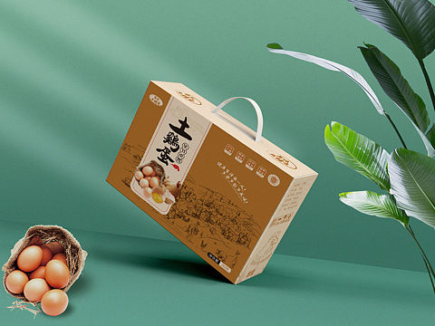 土鸡蛋包装设计