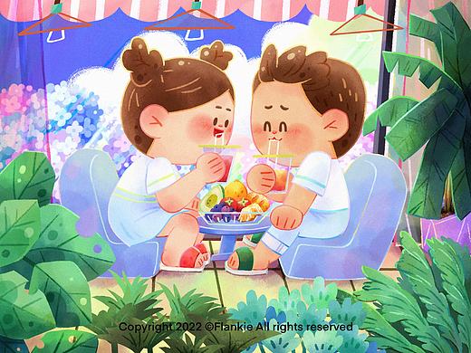 夏午茶（個人主頁-ZNjA5MzE3NTI=） - 創(chuàng)作習(xí)作 - 站酷設(shè)計(jì)師Flankie原創(chuàng)素材 - 站酷ZCOOL