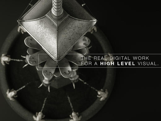 装饰设计-喷泉三维模型制作