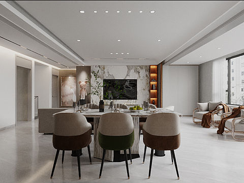 信园｜复式楼｜现代｜新中