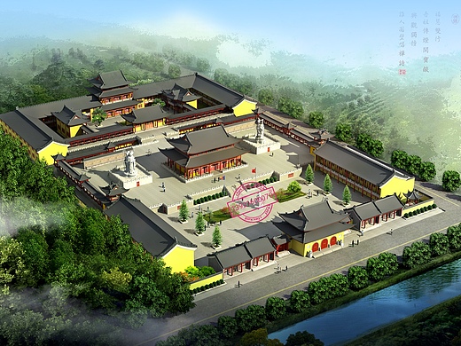 最新寺庙  寺庙设计