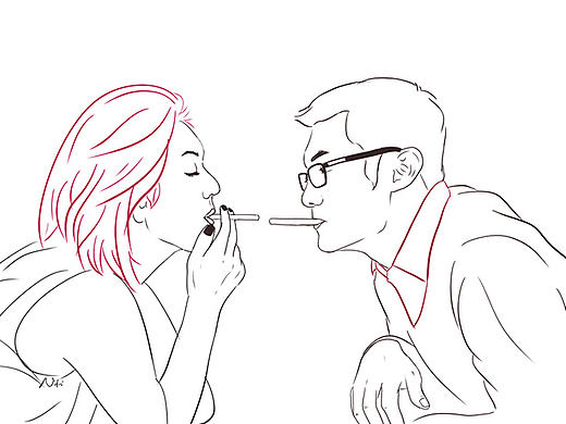 志明与春娇插画（个人主页-ZMjI4MDI1MTI=） - 创作习作 - 站酷设计师NIKITAs原创素材 - 站酷ZCOOL