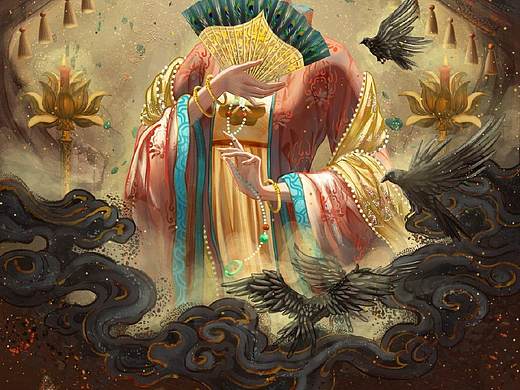 《商女》（个人主页-ZNDA1NTY4MDA=） - 创作习作 - 站酷设计师虞壹原创素材 - 站酷ZCOOL