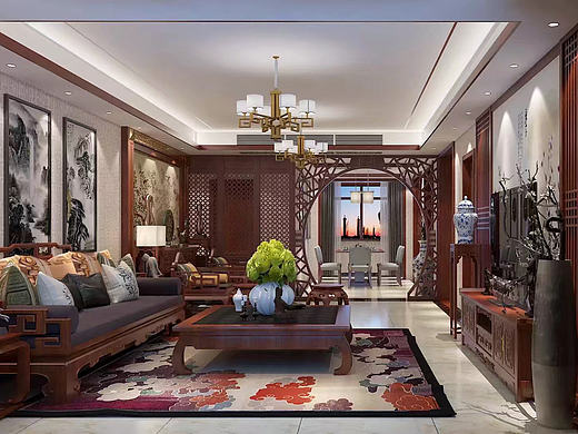 金地艺境别墅（个人主页-ZMjM1NDIwNDQ=） - 家装设计 - 站酷设计师龚圣娇原创素材 - 站酷ZCOOL