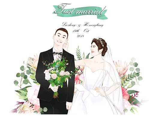 一波婚礼图~