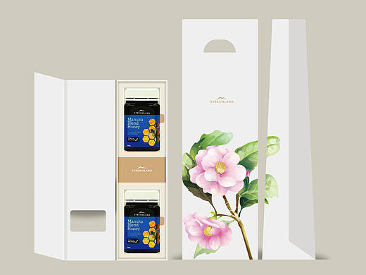金贝壳商贸 蜂蜜外包装设定
