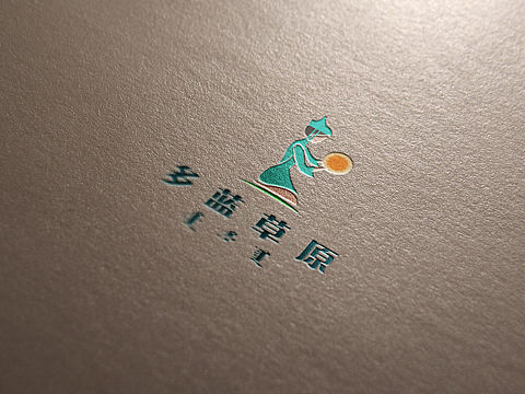 多蓝草原特产品牌logo设计