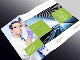 高科技企业三折页设计