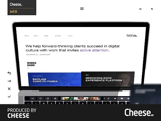FRACTALIST官网页面设计