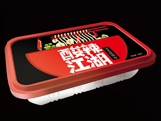 酸辣粉包装设计  