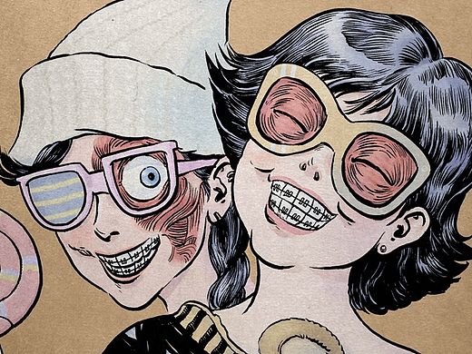 矫正（个人主页-ZMTQ0NTQ1ODg=） - 商业插画 - 站酷设计师小胖弟原创素材 - 站酷ZCOOL