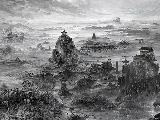 场景原画《野城》