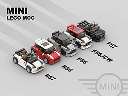樂高設計作品 LEGO MOC MINI COOPER S 寶馬迷你樂高版