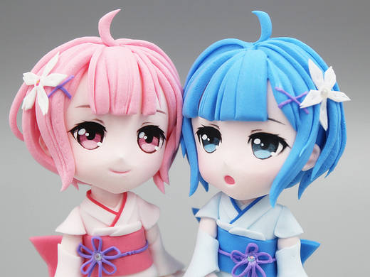 MsDreamm「幼年拉姆雷姆」从零开始的异世界生活蕾姆拉姆幼年手办