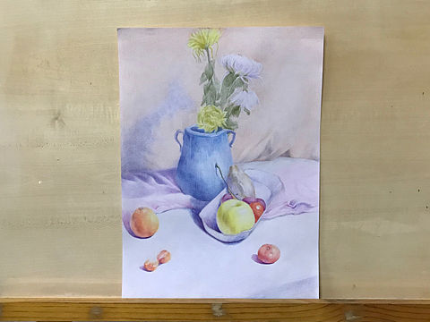 彩铅静物（个人主页-ZNDE0MDU1MTI=） - 绘画 - 站酷设计师萌圈圈原创素材 - 站酷ZCOOL