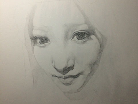 素描 女