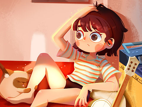 儿插练习（个人主页-ZNTgzMDI5Mjg=） - 儿童插画 - 站酷设计师只想翻身的咸鱼原创素材 - 站酷ZCOOL