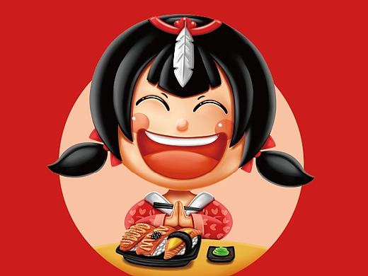 广州羽寿司品牌吉祥物