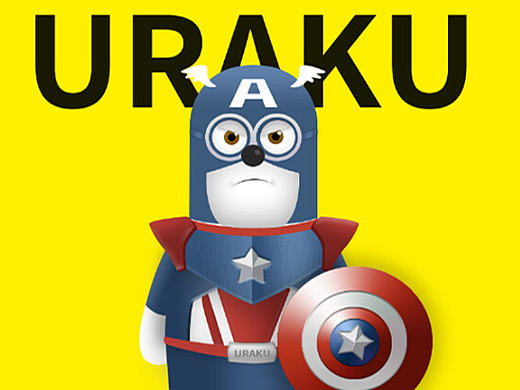 URAKU 乐顾吉祥物设计