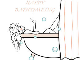 浴室系列插画练习