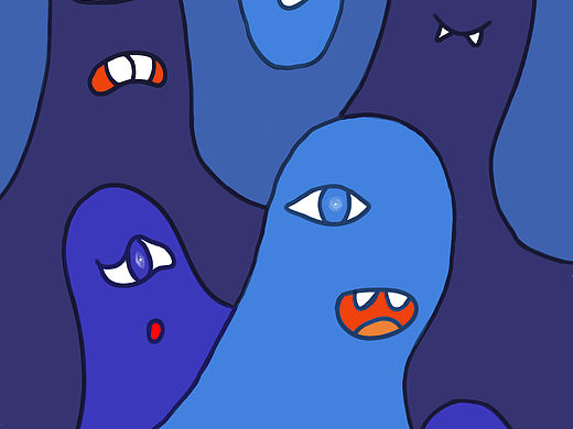 水怪（個人主頁-ZNDg0ODYxNjQ=） - 繪本 - 站酷設計師一個支支吾吾的人原創(chuàng)素材 - 站酷ZCOOL