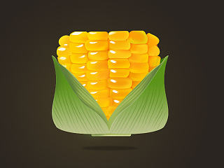 玉米练习图标PSD