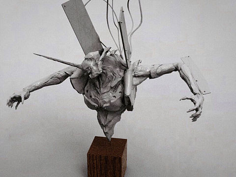 EVA雕像gk初号机