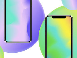 iPhone X 系統(tǒng)壁紙小練習(xí)