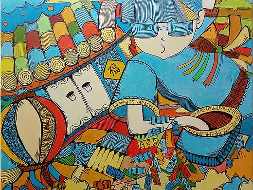 童年（個(gè)人主頁(yè)-ZMjU5OTE1NDA=） - 繪本 - 站酷設(shè)計(jì)師小馬視圖原創(chuàng)素材 - 站酷ZCOOL