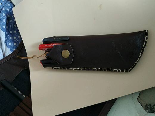 来个自己刚做的微型笔袋,