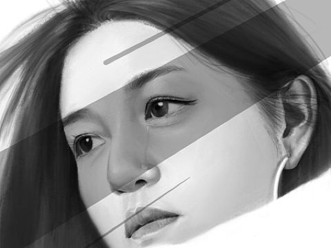 板绘素描ipad绘画procreate