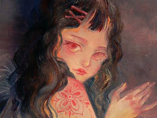 花丛中
