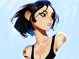 個(gè)人插畫臨摹練習(xí)