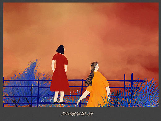 两个女人在郊外🍂