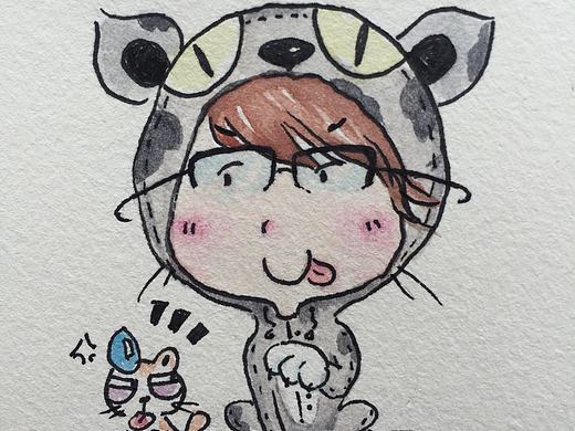 Q版小人手绘练习（个人主页-ZMTgwNzU1MDQ=） - 创作习作 - 站酷设计师ROE若伊原创素材 - 站酷ZCOOL