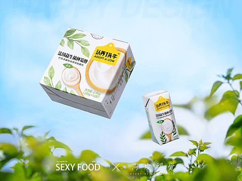 饮品精修｜认养一头牛