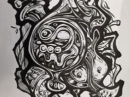 黑白画