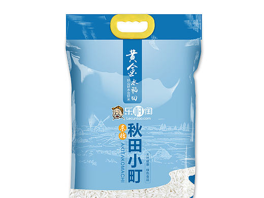 一款大米的包装设计