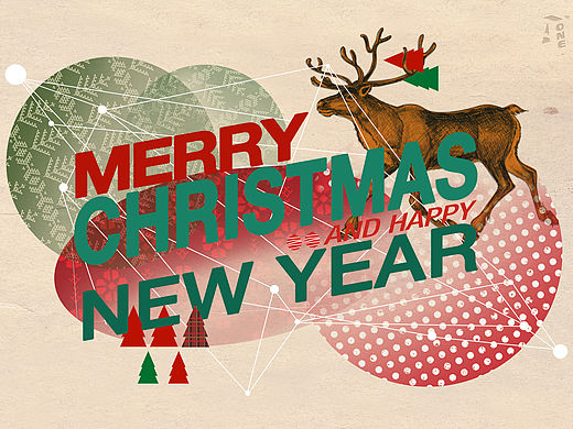 公司节日电子贺卡画面设计