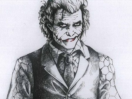 小丑铅笔画希斯莱希斯图片