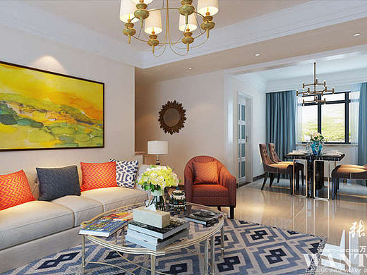 济宁城投鹿港132平现代简约风格装修设计（个人主页-ZMjM5NjM2Mjg=） - 家装设计 - 站酷设计师孙漾漾原创素材 - 站酷ZCOOL