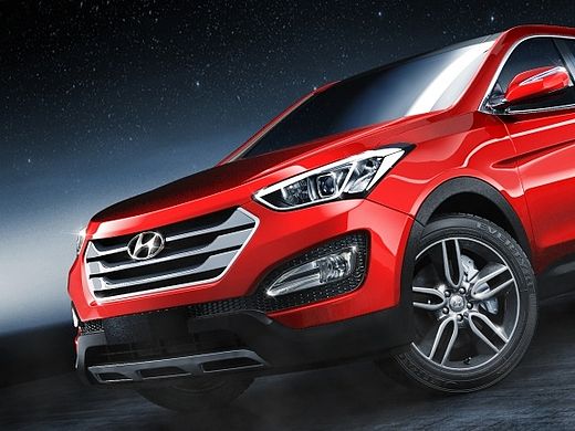 Hyundai_Santa_Fe_Sport渲染练习（个人主页-ZMTQxMTgzNjg=） - 机械/交通 - 站酷设计师小VV先生原创素材 - 站酷ZCOOL