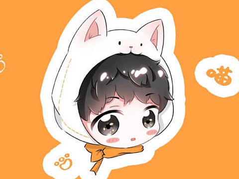 Q版人物形象表情包